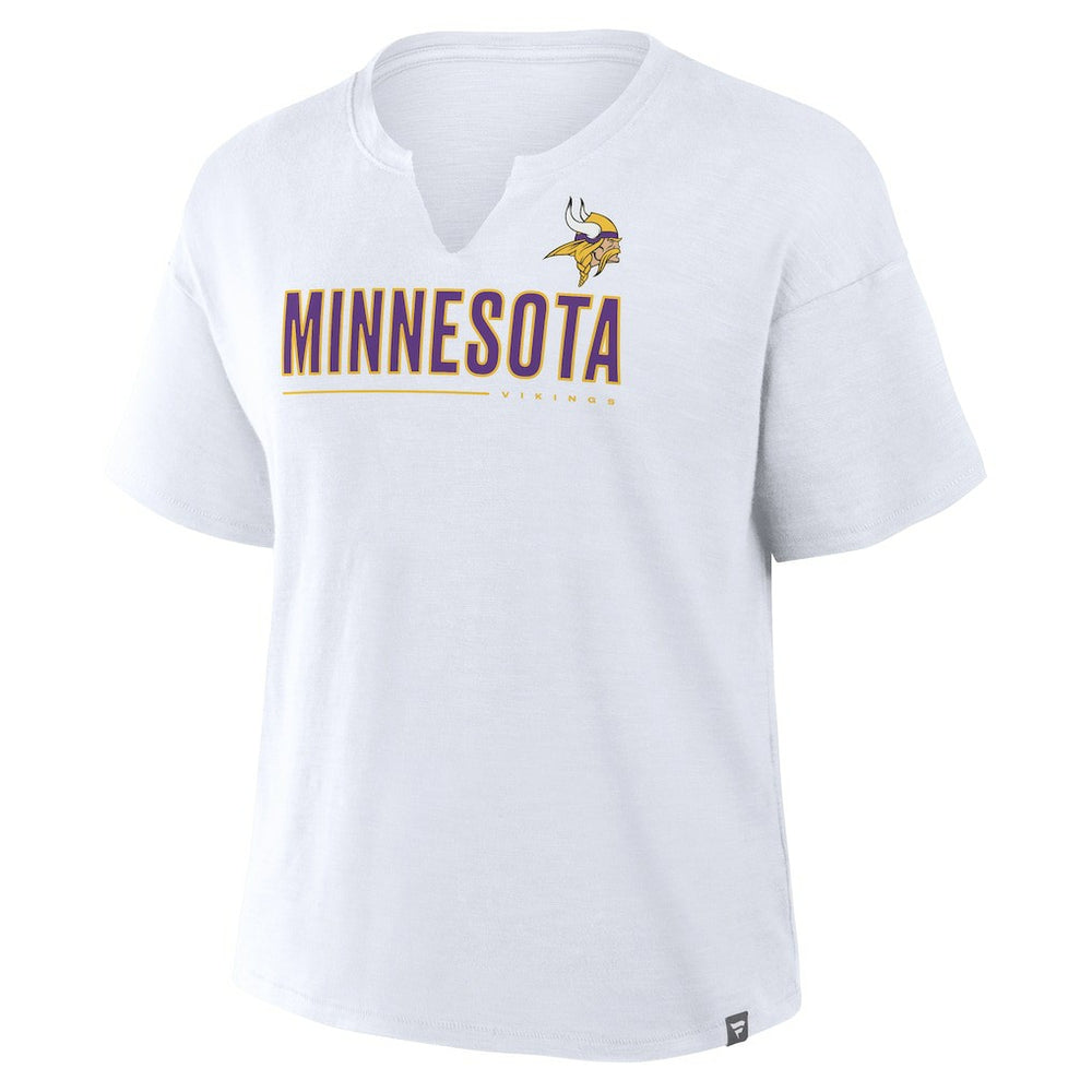Women's Redzone Slub Boxy T-Shirt - Minnesota Vikings T-shirts