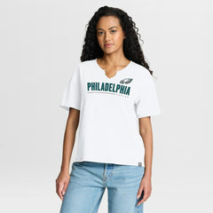 Women's Redzone Slub Boxy T-Shirt - Philadelphia Eagles T-shirts