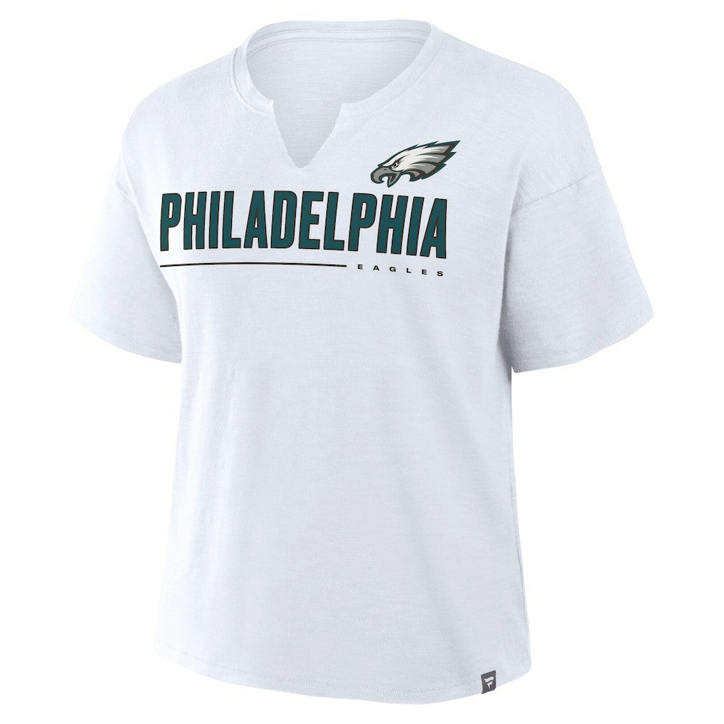 Women's Redzone Slub Boxy T-Shirt - Philadelphia Eagles T-shirts
