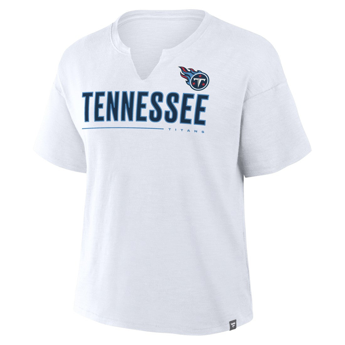 Women's Redzone Slub Boxy T-Shirt - Tennessee Titans T-shirts