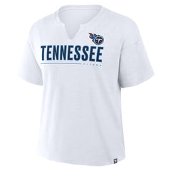 Women's Redzone Slub Boxy T-Shirt - Tennessee Titans T-shirts
