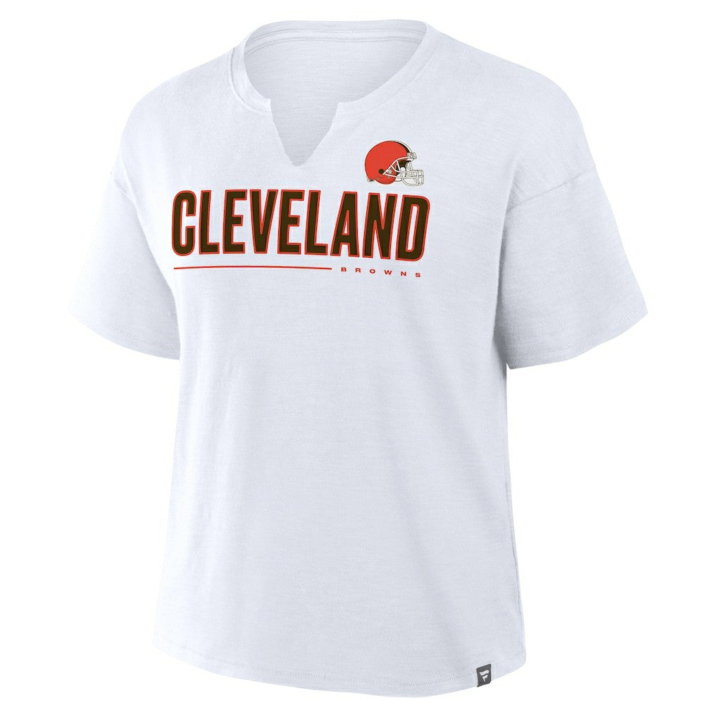 Women's Redzone Slub Boxy T-Shirt - Cleveland Browns T-shirts