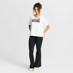 Women's Redzone Slub Boxy T-Shirt - Arizona Cardinals T-shirts