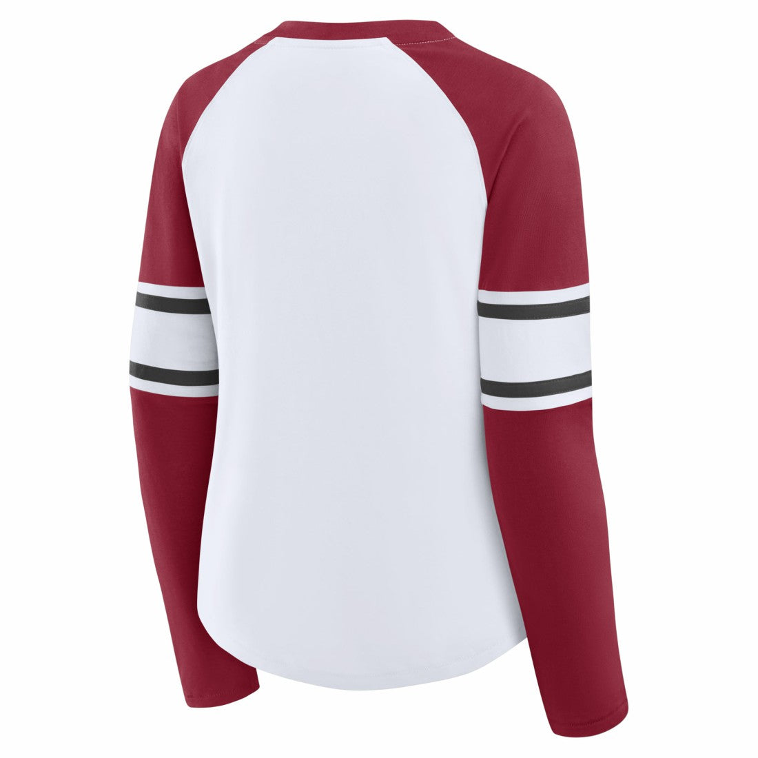 Women's Redzone Blitz Package Raglan Lace-Up V-Neck Long Sleeve T-Shirt - Tampa Bay Buccaneers T-shirts