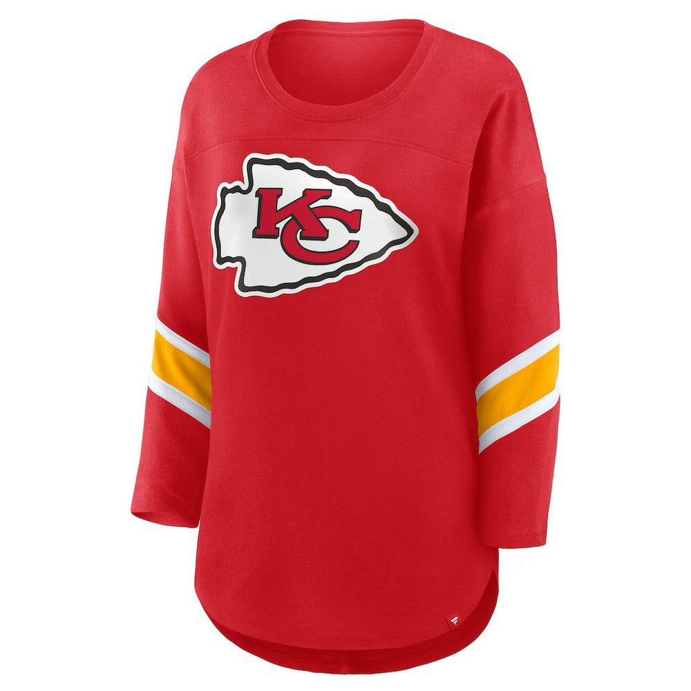 Women's Redzone 3/4-Sleeve T-Shirt - Kansas City Chiefs T-shirts