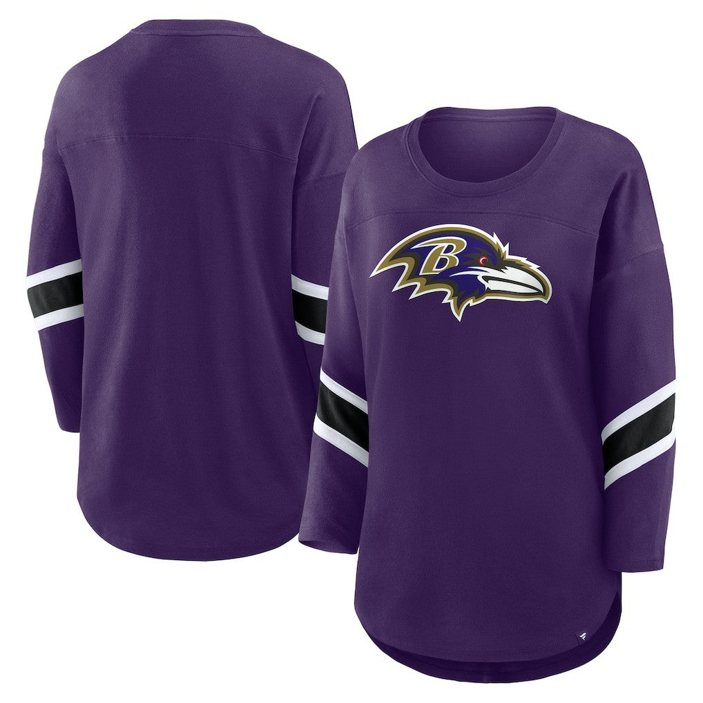 Women's Redzone 3/4-Sleeve T-Shirt - Baltimore Ravens T-shirts