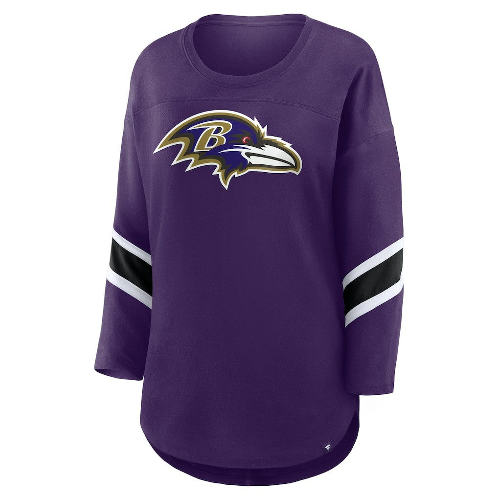 Women's Redzone 3/4-Sleeve T-Shirt - Baltimore Ravens T-shirts