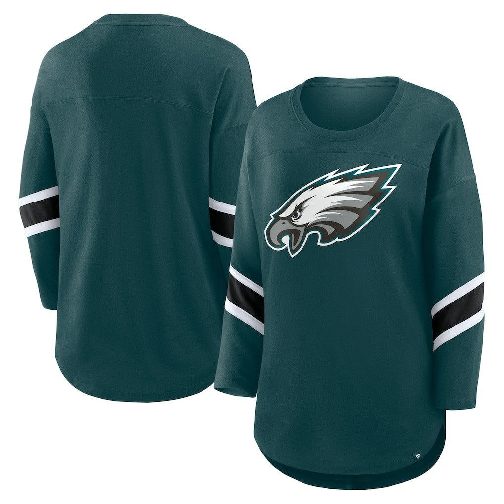Women's Redzone 3/4-Sleeve T-Shirt - Philadelphia Eagles T-shirts