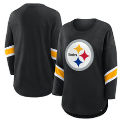 Women's Redzone 3/4-Sleeve T-Shirt - Pittsburgh Steelers T-shirts