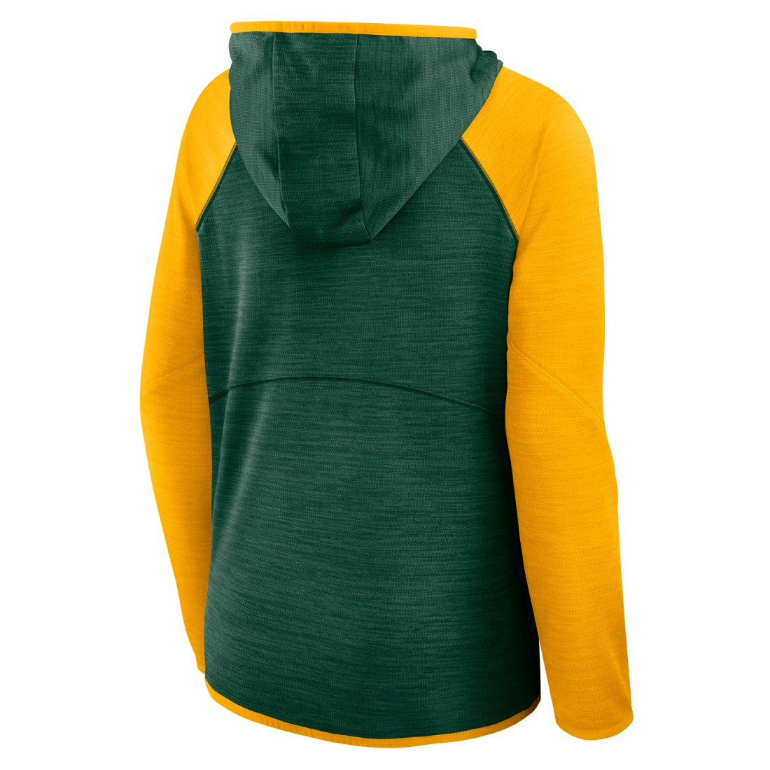 Women's Redzone End Around Pass Raglan Full-Zip Hoodie - Green Bay Packers Hoodies