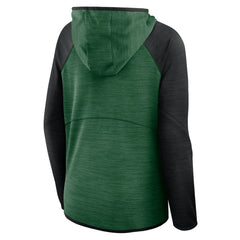Women's Redzone End Around Pass Raglan Full-Zip Hoodie - New York Jets Hoodies