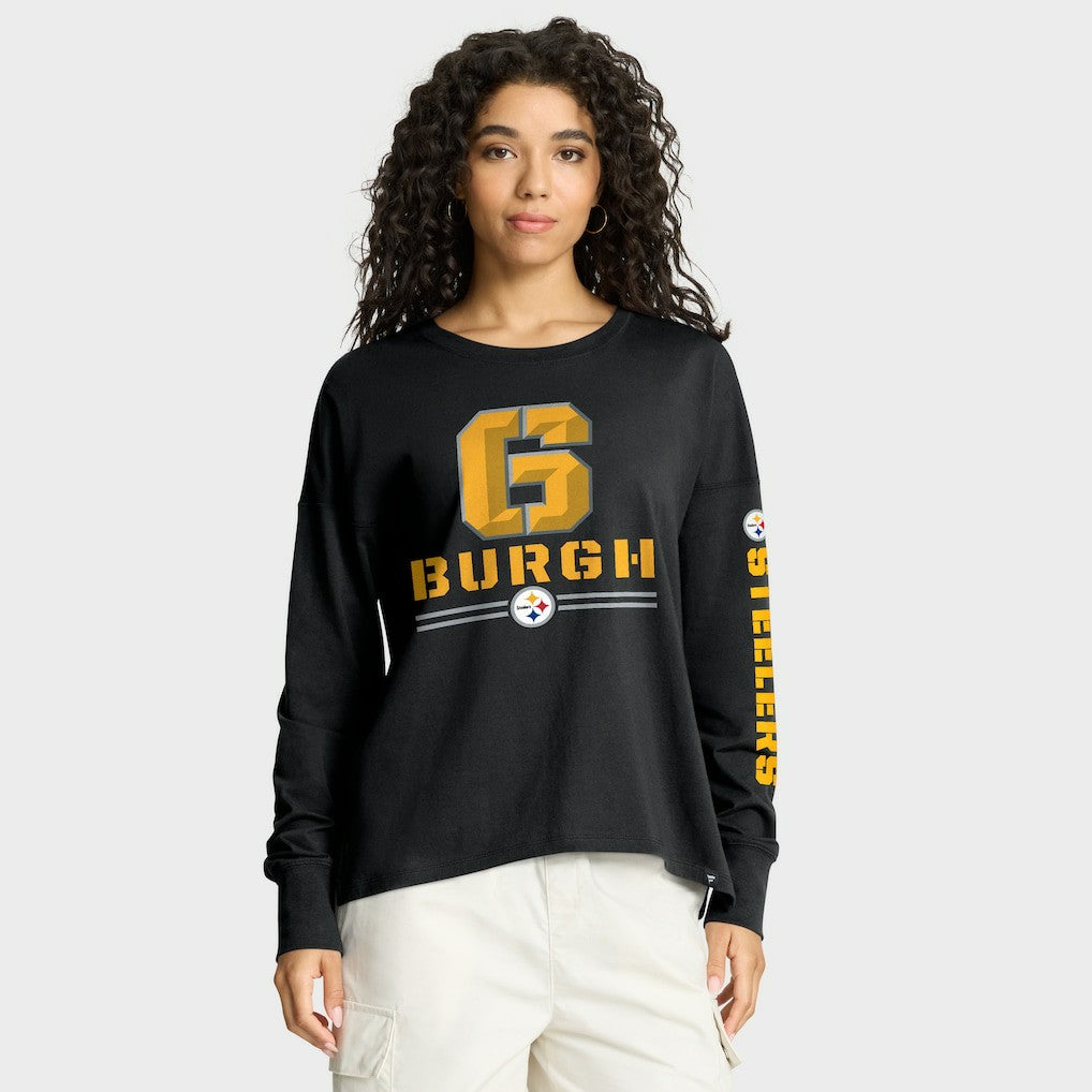Women's Hometown Legacy Long Sleeve T-Shirt - Pittsburgh Steelers T-shirts