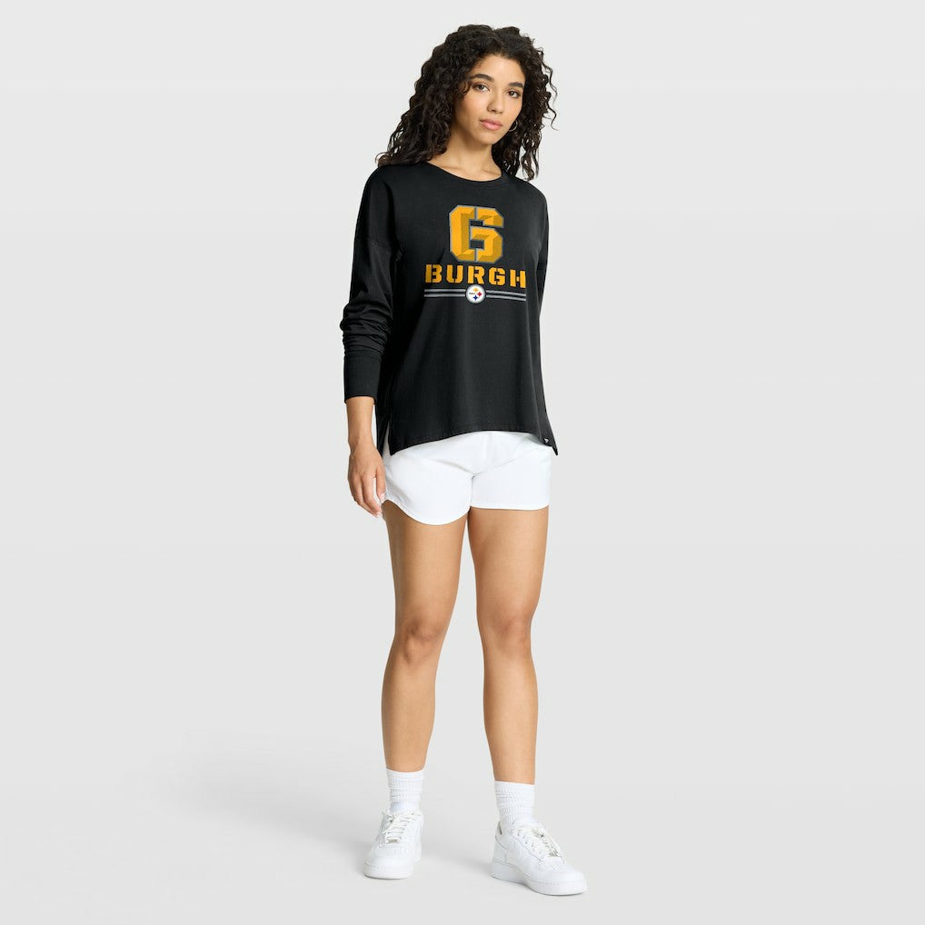 Women's Hometown Legacy Long Sleeve T-Shirt - Pittsburgh Steelers T-shirts