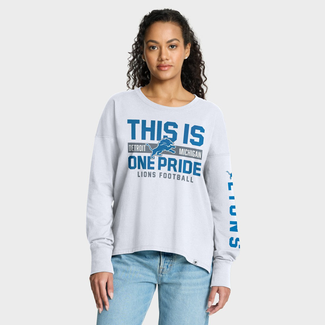 Women's Hometown Legacy Long Sleeve T-Shirt - Detroit Lions T-shirts