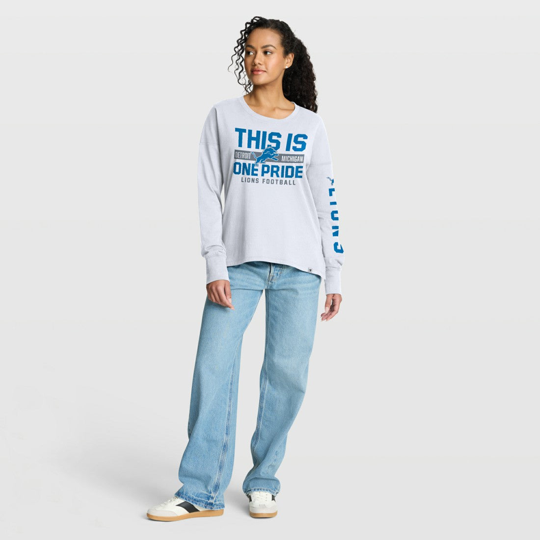 Women's Hometown Legacy Long Sleeve T-Shirt - Detroit Lions T-shirts