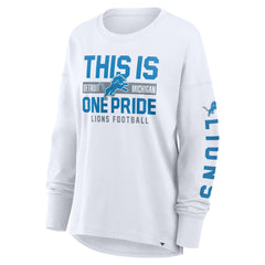 Women's Hometown Legacy Long Sleeve T-Shirt - Detroit Lions T-shirts