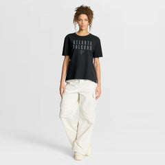 Women's Blackout Kneel Down Legacy T-Shirt - Atlanta Falcons T-shirts