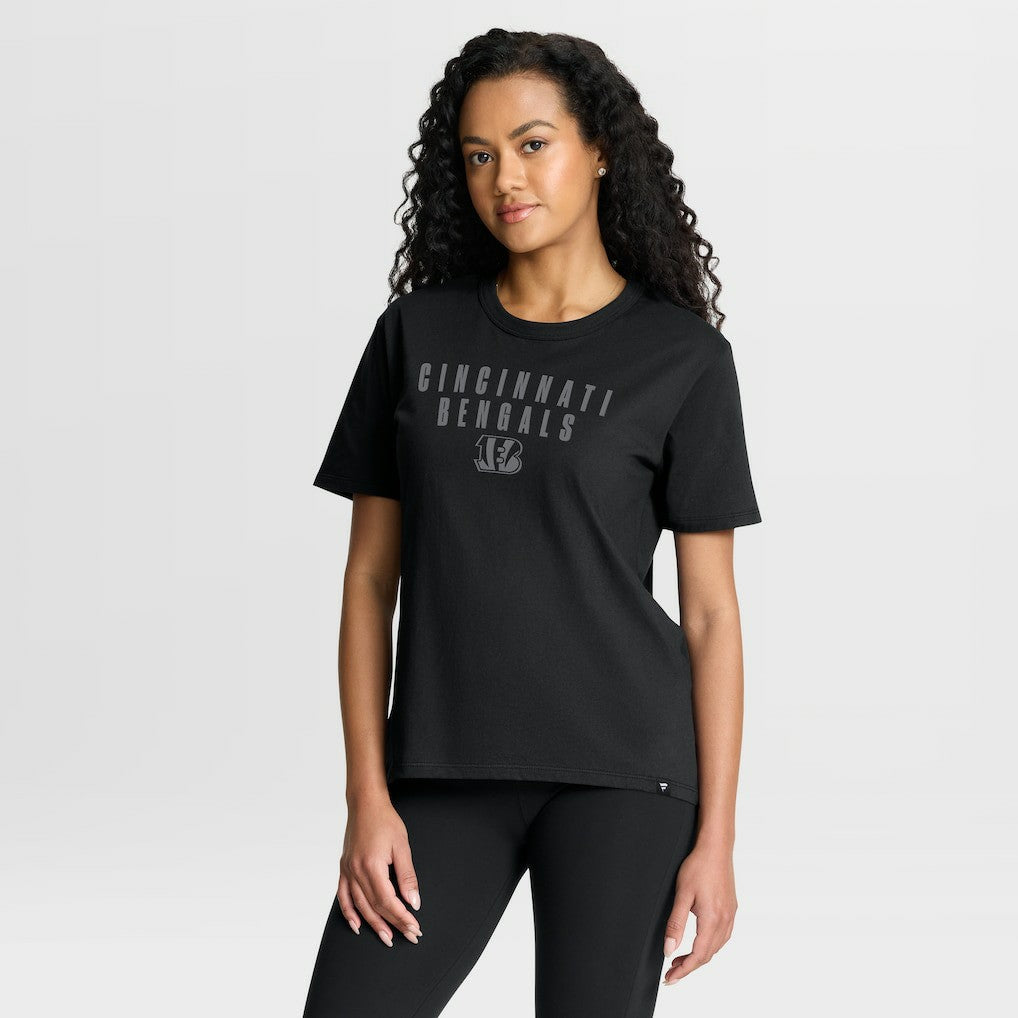 Women's Blackout Kneel Down Legacy T-Shirt - Cincinnati Bengals T-shirts