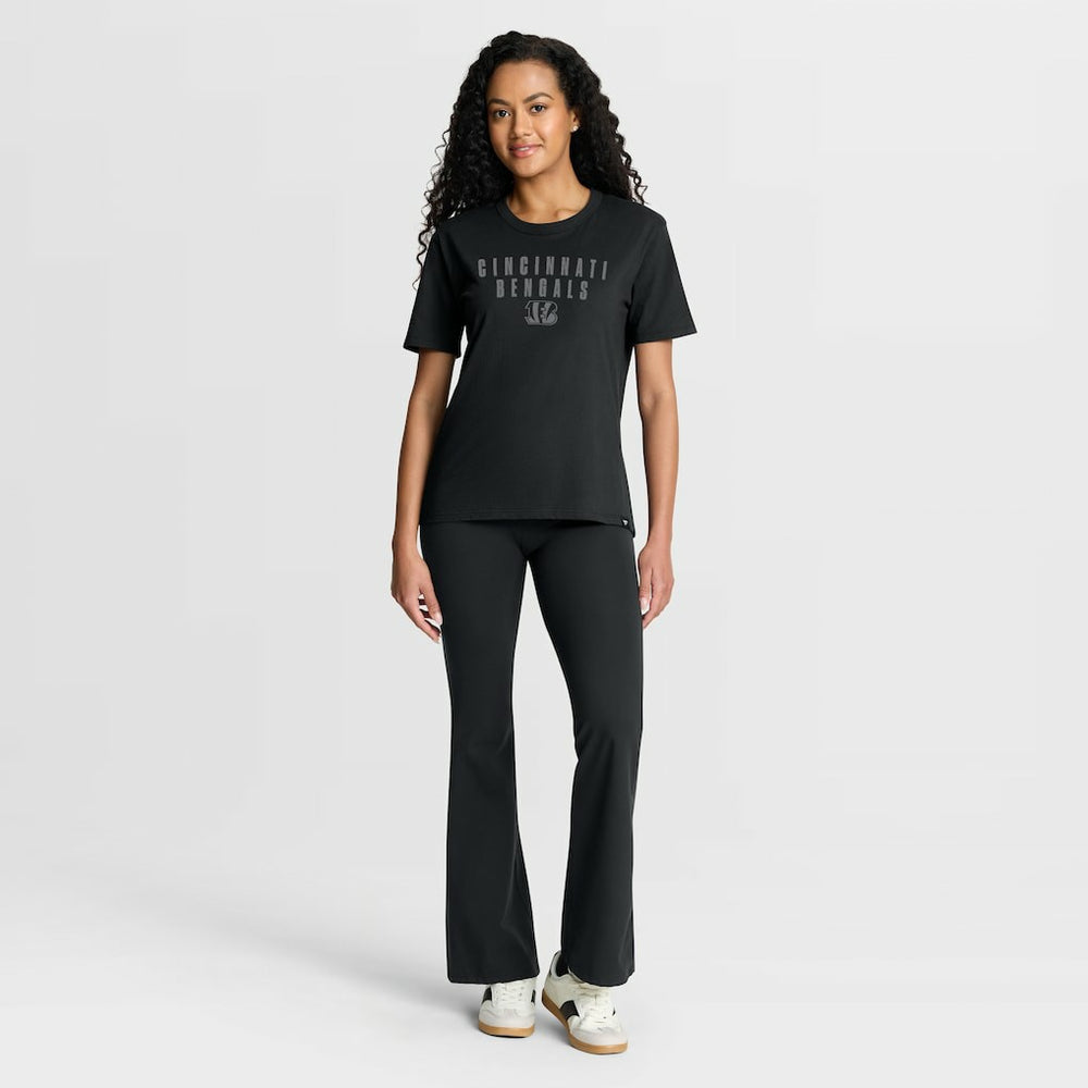 Women's Blackout Kneel Down Legacy T-Shirt - Cincinnati Bengals T-shirts