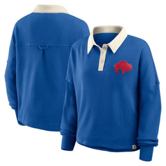 Women's Oversized Hometown Premium Thermal Long Sleeve Shirt - Buffalo Bills