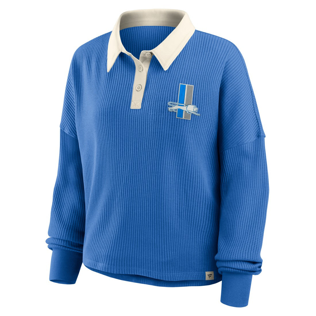 Women's Oversized Hometown Premium Thermal Long Sleeve Shirt - Detroit Lions