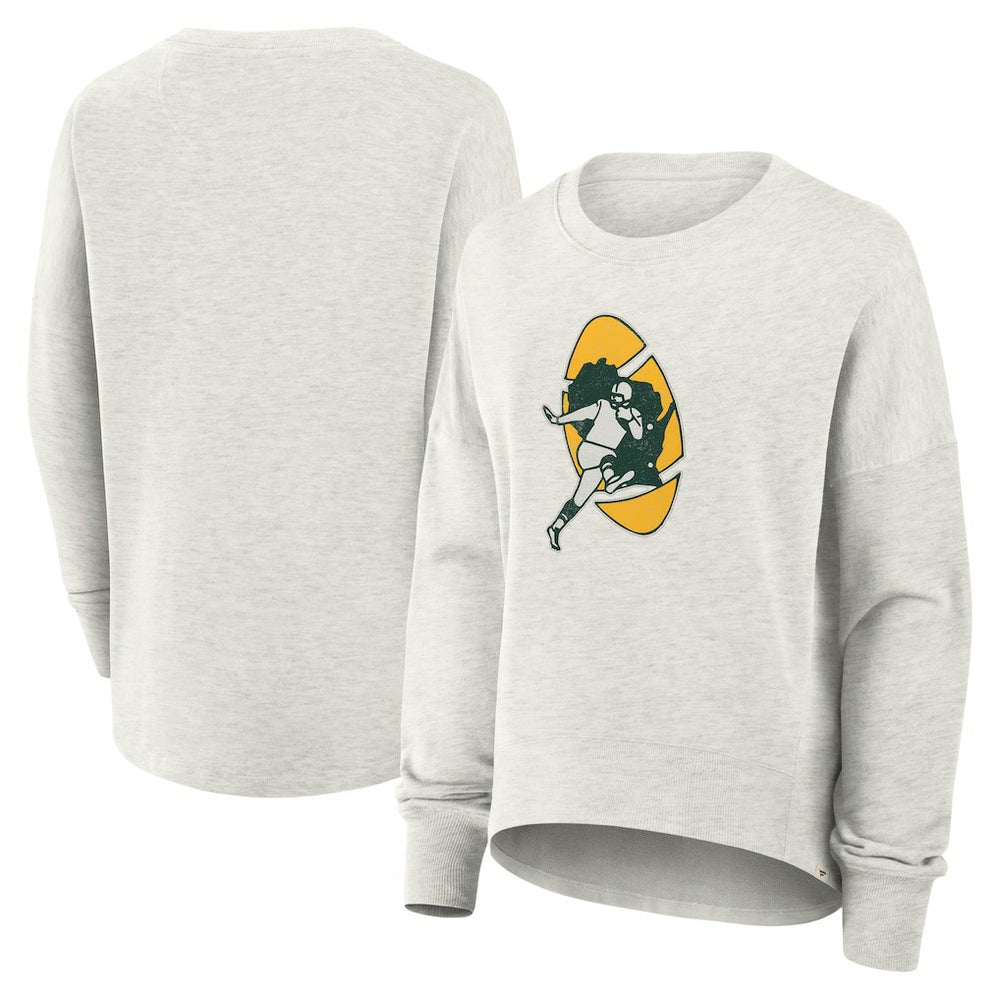 Women's Oversized Hometown Pullover Sweatshirt - Green Bay Packers Pullover