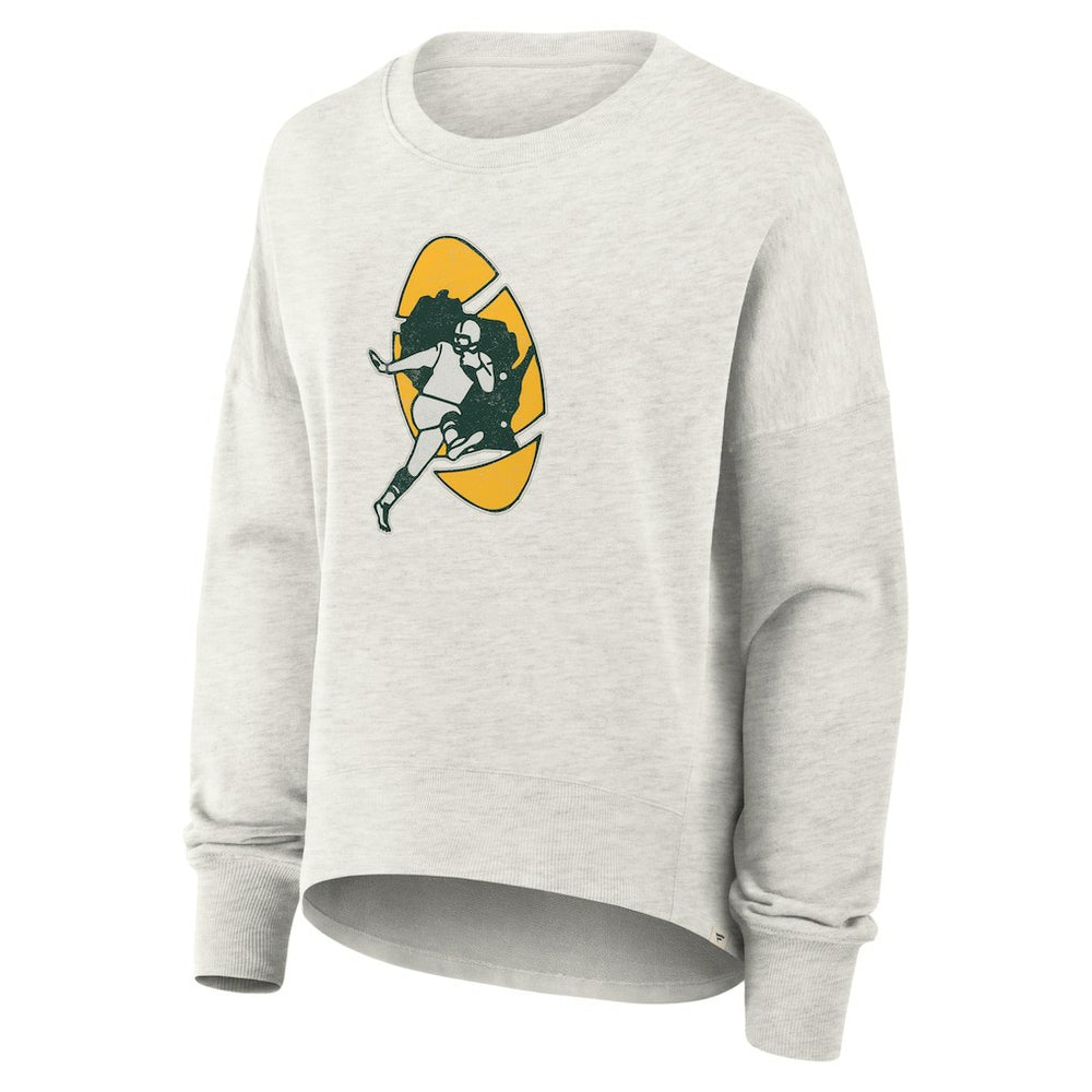 Women's Oversized Hometown Pullover Sweatshirt - Green Bay Packers Pullover