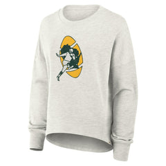 Women's Oversized Hometown Pullover Sweatshirt - Green Bay Packers Pullover