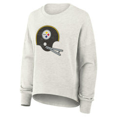 Women's Oversized Hometown Pullover Sweatshirt - Pittsburgh Steelers Pullover