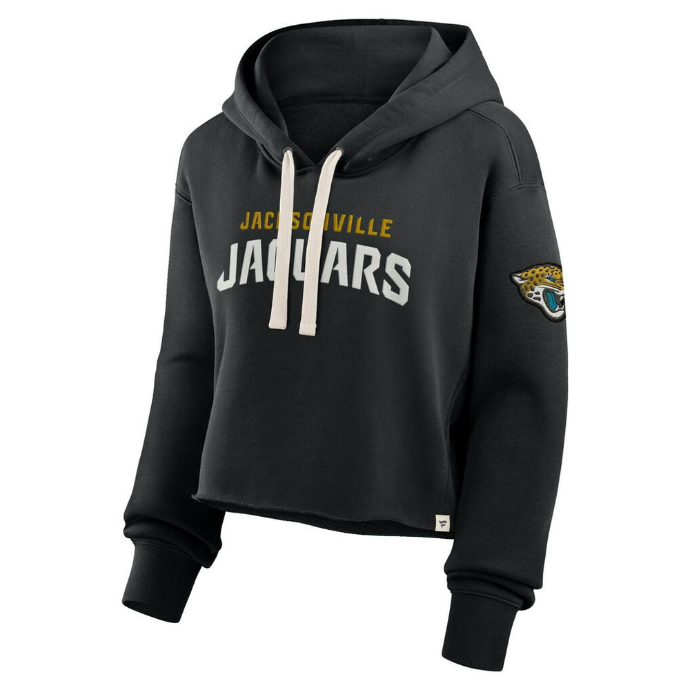 Women's Oversized Hometown Heritage Cropped Hoodie - Jacksonville Jaguars Hoodies