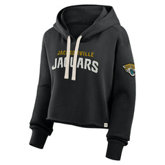 Women's Oversized Hometown Heritage Cropped Hoodie - Jacksonville Jaguars Hoodies