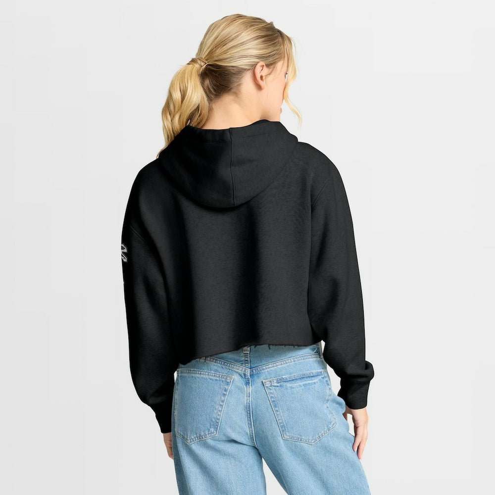 Women's Oversized Hometown Heritage Cropped Hoodie - Atlanta Falcons Hoodies