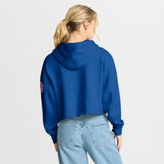 Women's Oversized Hometown Heritage Cropped Hoodie - Denver Broncos Hoodies