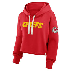 Women's Oversized Hometown Heritage Cropped Hoodie - Kansas City Chiefs Hoodies