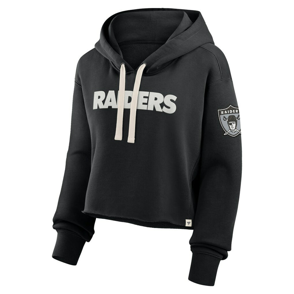 Women's Oversized Hometown Heritage Cropped Hoodie - Las Vegas Raiders Hoodies