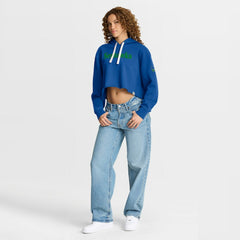 Women's Oversized Hometown Heritage Cropped Hoodie - Seattle Seahawks Hoodies
