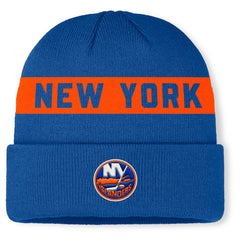 NHL New York Islanders Fanatics Authentic Pro Rink Cuffed Knit Hat