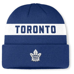 NHL Toronto Maple Leafs Fanatics Authentic Pro Rink Cuffed Knit Hat