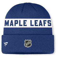NHL Toronto Maple Leafs Fanatics Authentic Pro Rink Cuffed Knit Hat
