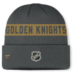 NHL Vegas Golden Knights Fanatics Authentic Pro Rink Cuffed Knit Hat