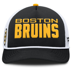 NHL Boston Bruins Fanatics Authentic Pro Rink A-Frame Adjustable Hat