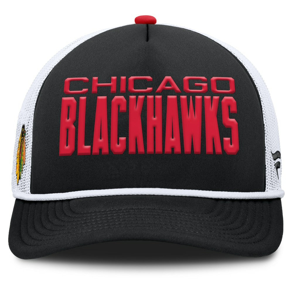 NHL Chicago Blackhawks Fanatics Authentic Pro Rink A-Frame Adjustable Hat