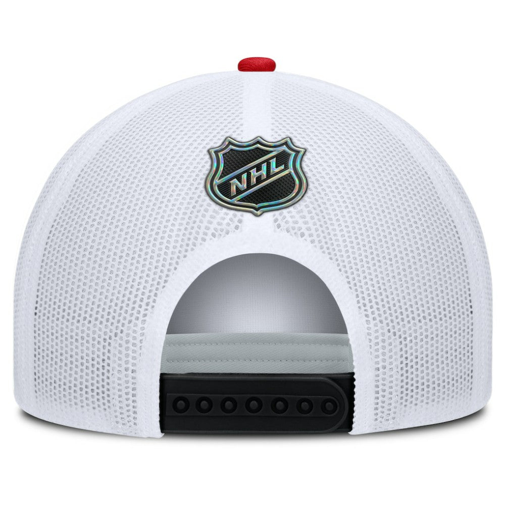 NHL Detroit Red Wings Fanatics Authentic Pro Rink A-Frame Adjustable Hat