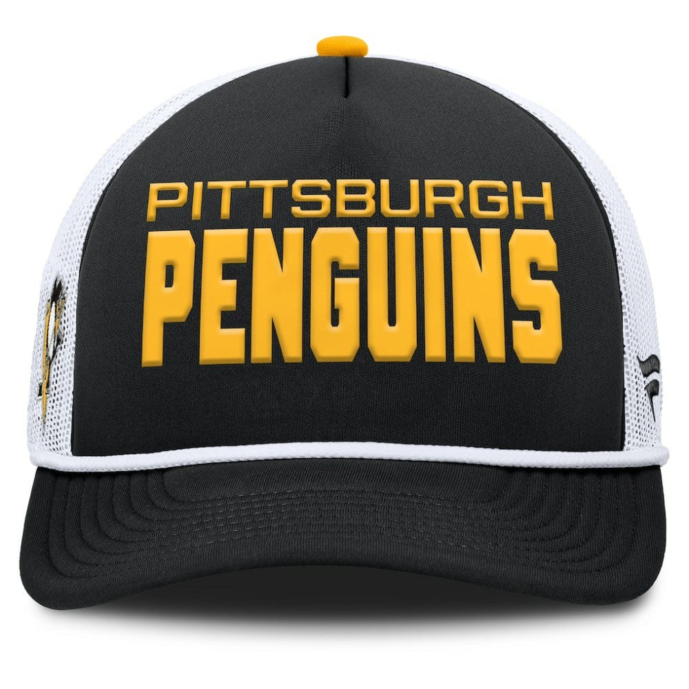 NHL Pittsburgh Penguins Fanatics Authentic Pro Rink A-Frame Adjustable Hat