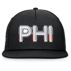 NHL Philadelphia Flyers Fanatics Authentic Pro Rink Team Code Snapback Hat