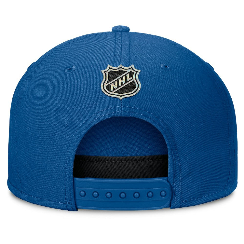 NHL St. Louis Blues Fanatics Authentic Pro Rink Team Code Snapback Hat