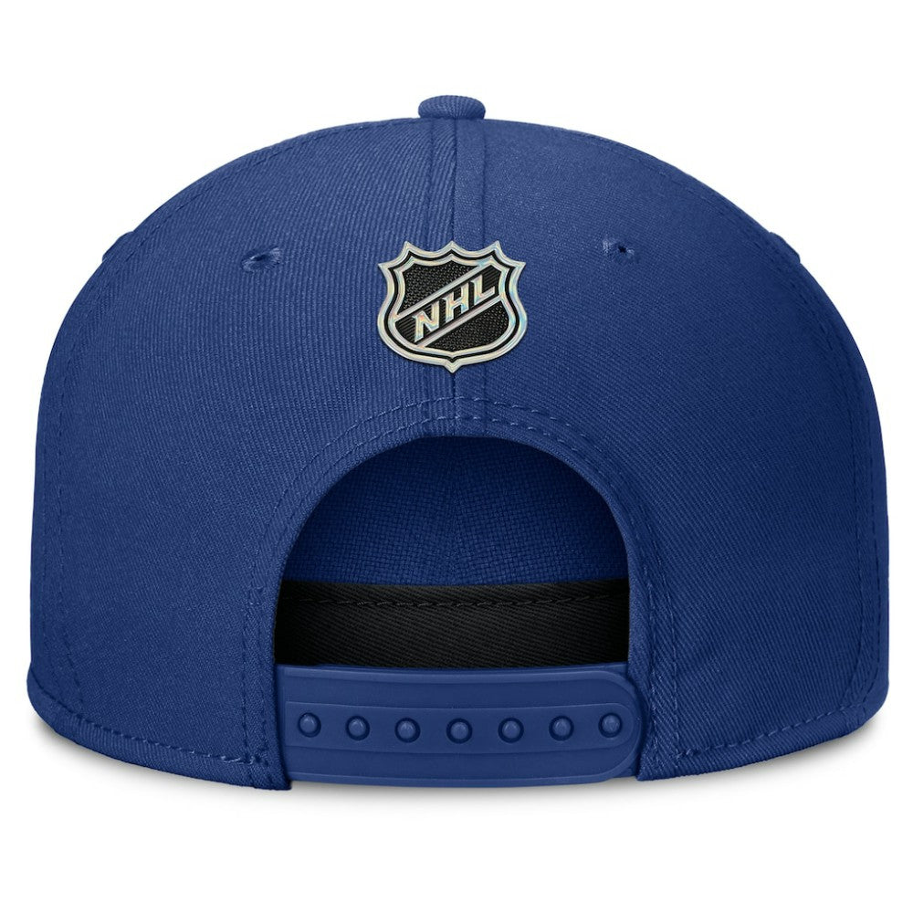 NHL Toronto Maple Leafs Fanatics Authentic Pro Rink Team Code Snapback Hat