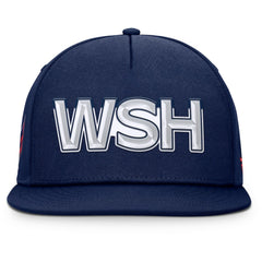 NHL Washington Capitals Fanatics Authentic Pro Rink Team Code Snapback Hat