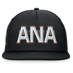 NHL Anaheim Ducks Fanatics Authentic Pro Rink Team Code Snapback Hat