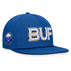 NHL Buffalo Sabres Fanatics Authentic Pro Rink Team Code Snapback Hat